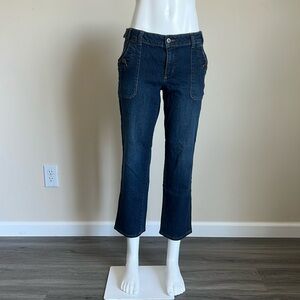 Cute Simply Vera Wang Denim Straight Leg Women's Blue Jeans .